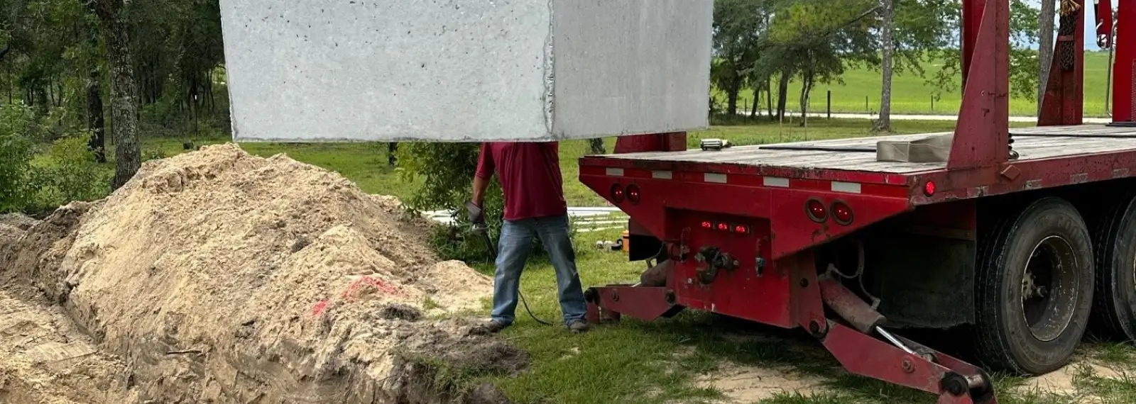 septic tank installation